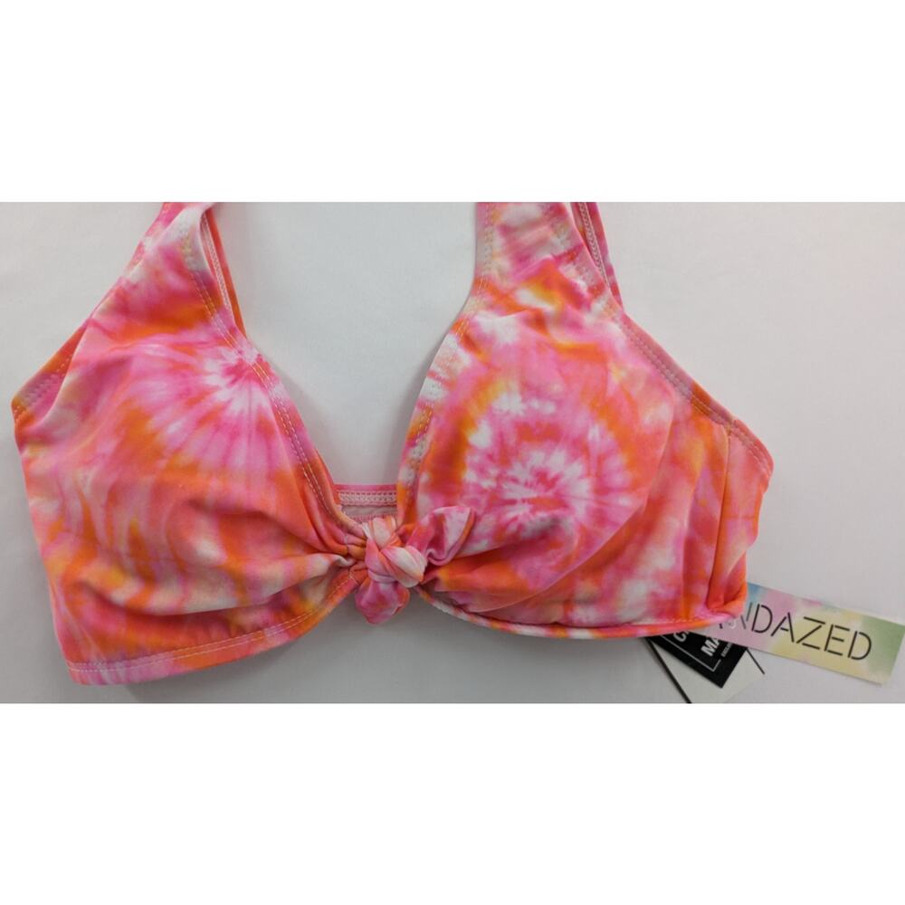 Sundazed Swim Harper Bikini Top Pink Tie-Dye - Picture 6 of 8